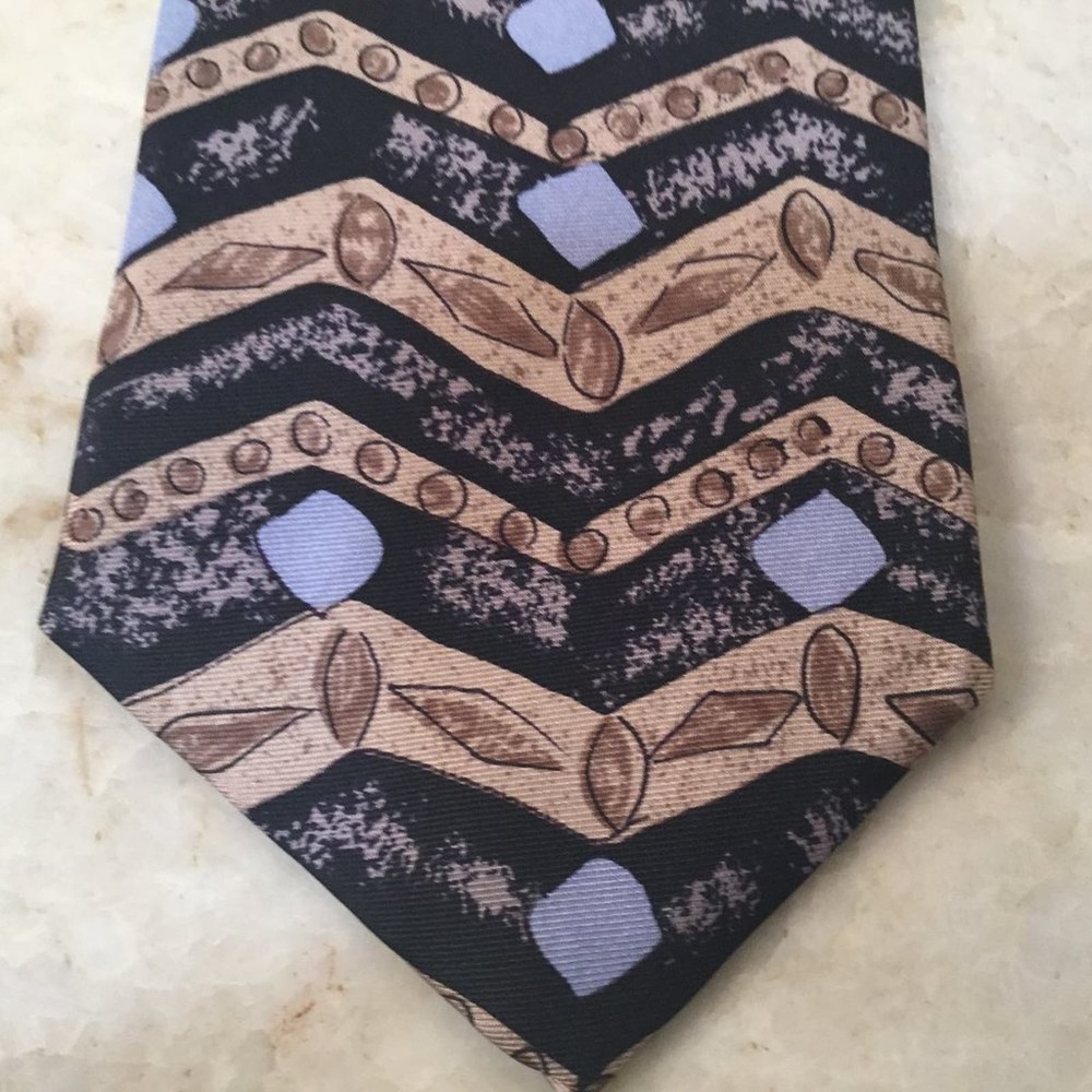 THE VALERIANO COLLECTION SILK TIE